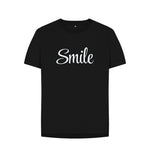 Black Smile Relaxed Fit Tee