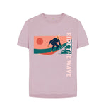 Mauve Ride The Wave Tee