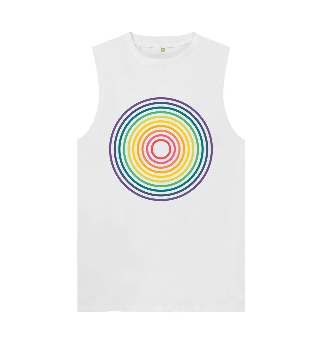 White Rainbow Portal Vest