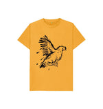 Mustard Fly Away Bird Tee