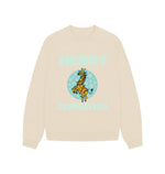 Oat Merry Christmas Giraffe Oversized Jumper