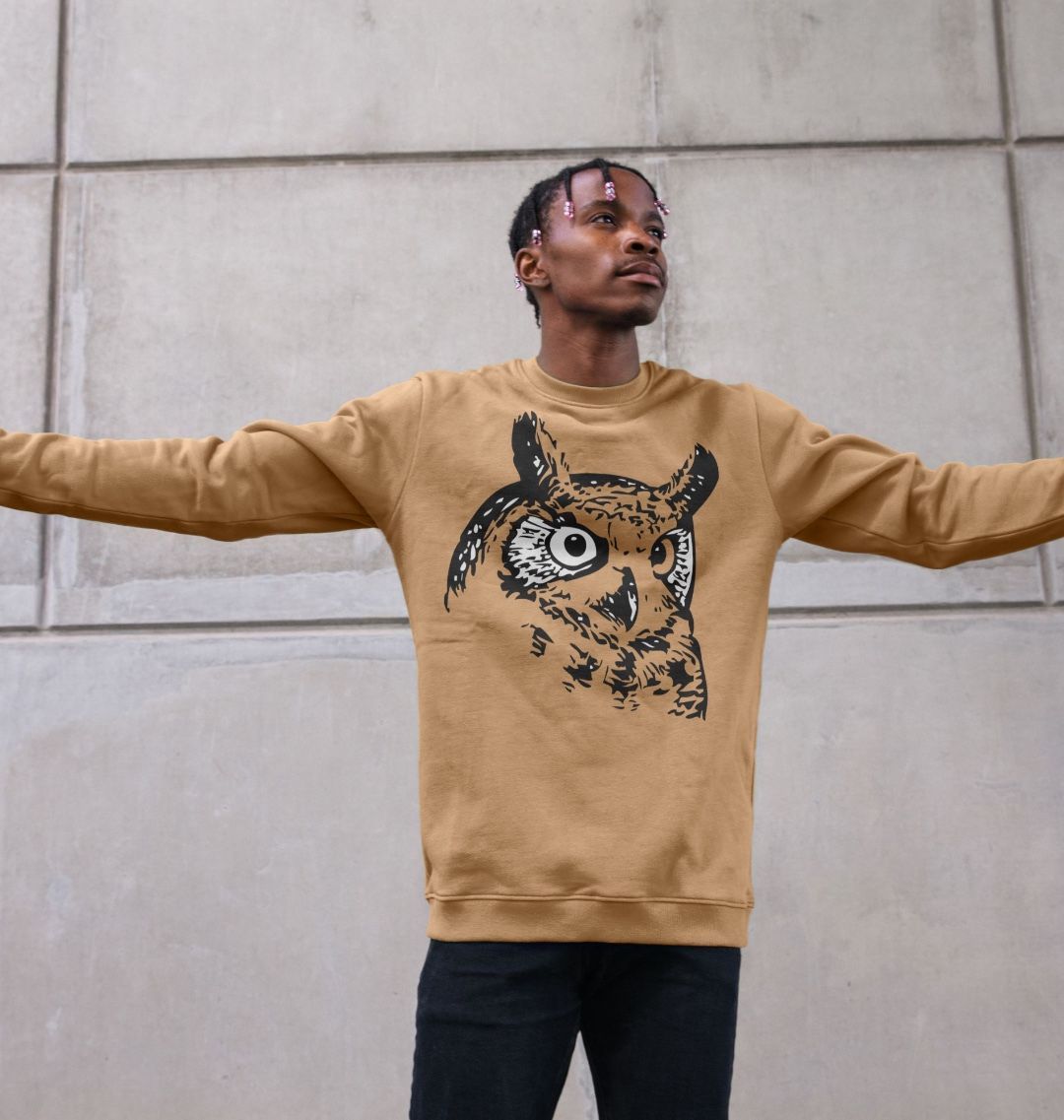 Night Owl Crew Neck Sweatshirt