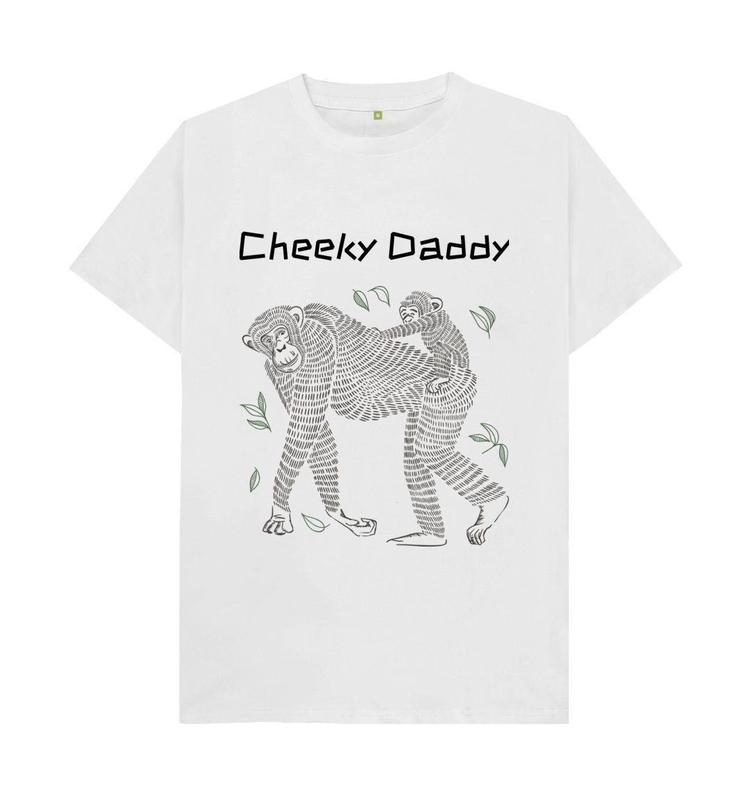 White Cheeky Daddy Tee