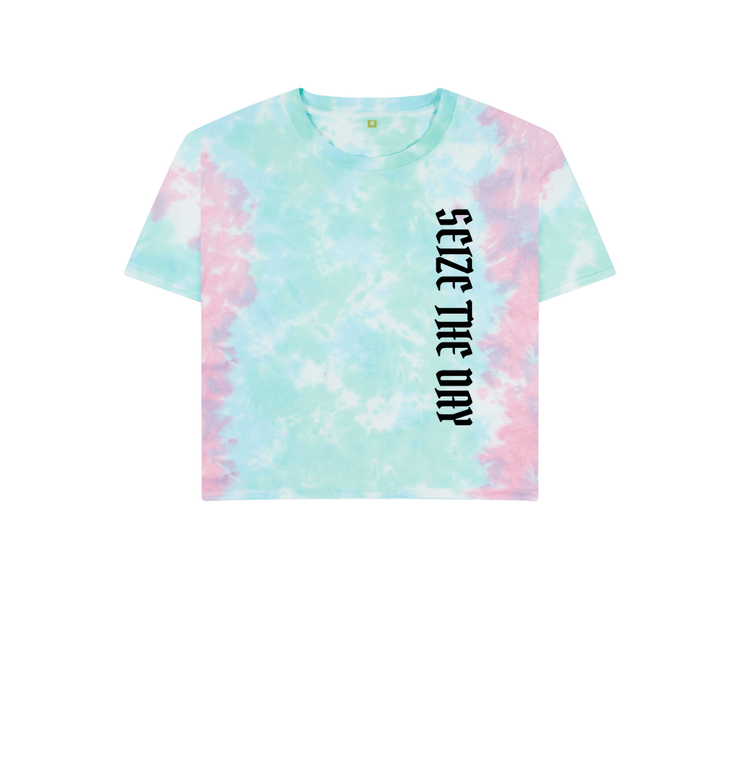 Pastel Tie Dye Printed T-shirt Front