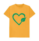 Mustard Green Love Tee