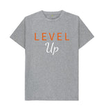 Athletic Grey Level Up Tee