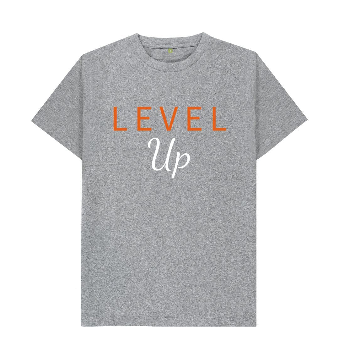 Athletic Grey Level Up Tee