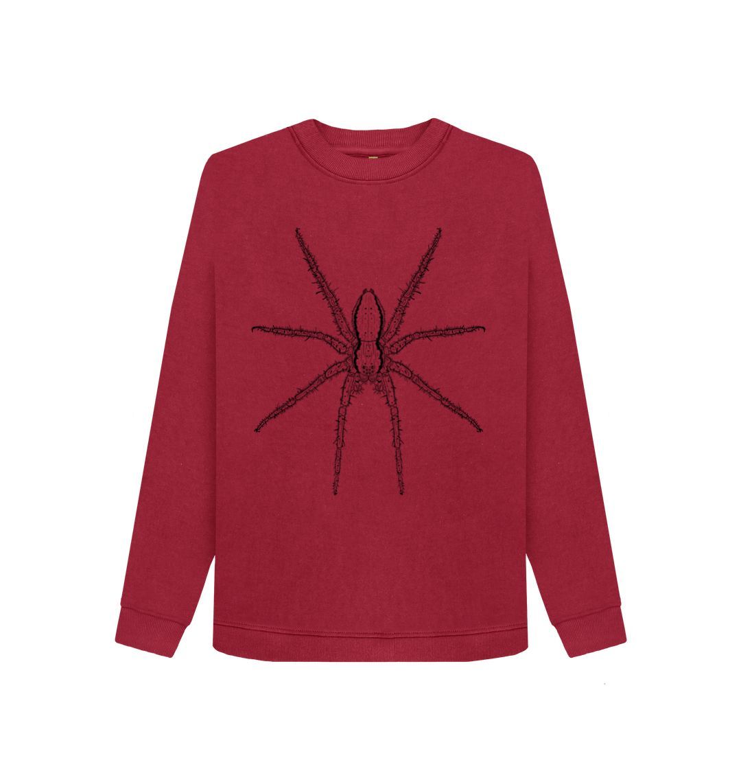 Cherry Spider Crew Neck Sweatshirt