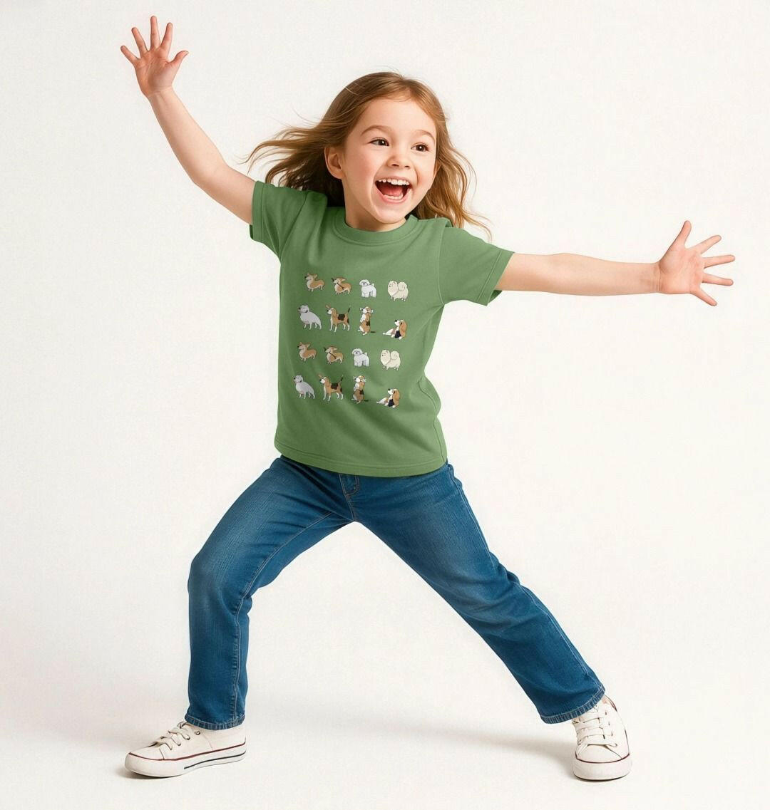 Stylish dogs tee featuring cool swagger design for trendy dog lovers