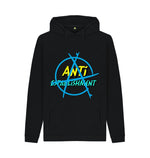 Black Anti-Establishment Hoodie