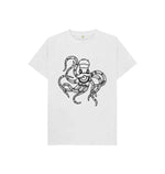 White Octopus  Tee