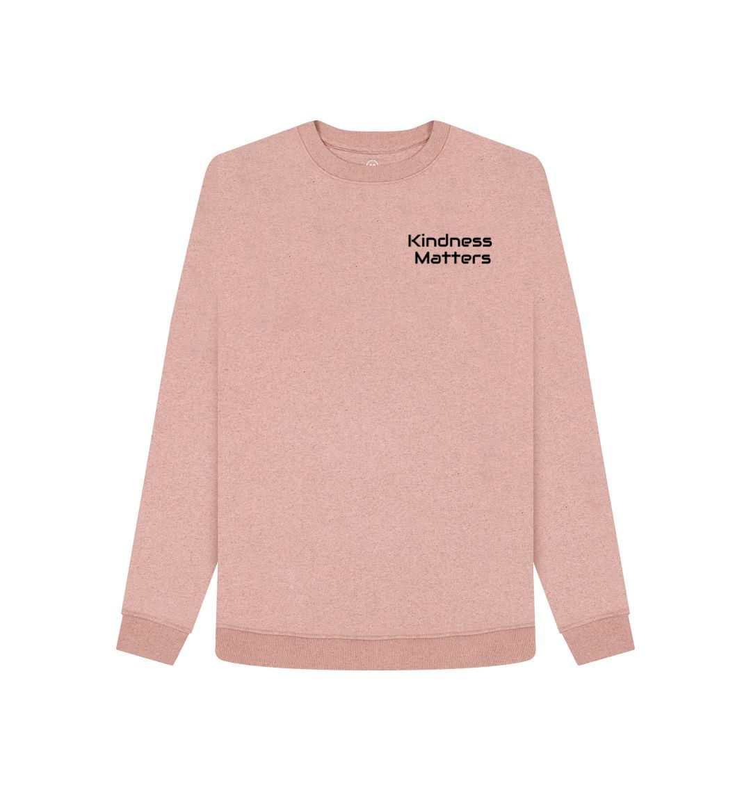 Sunset Pink Kindness Matters Remill Sweatshirt