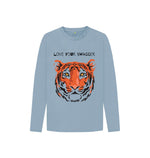 Stone Blue Love Your Tiger Tee