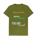 Moss Green Mental Health Tee