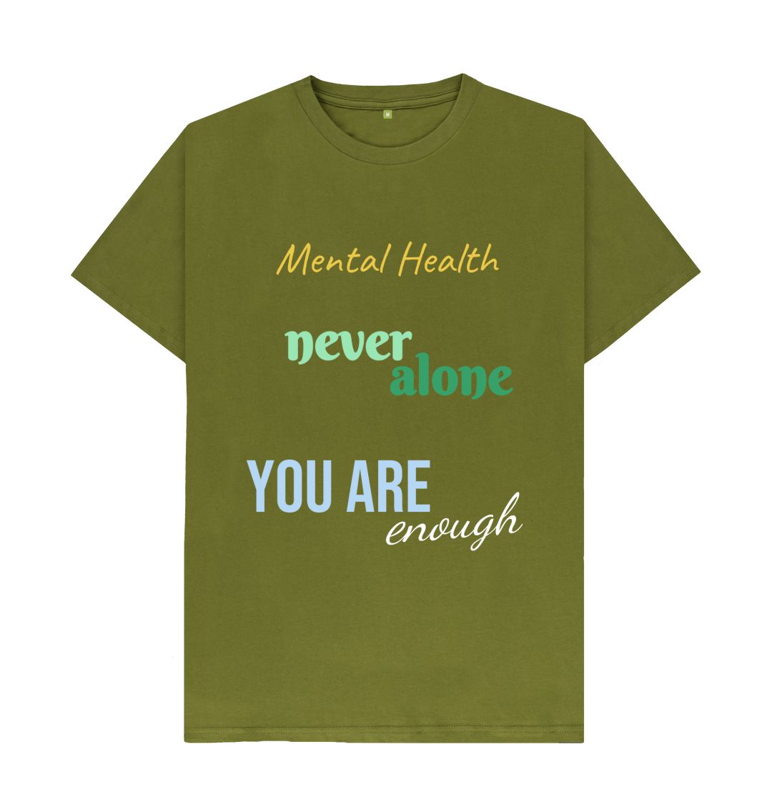 Moss Green Mental Health Tee