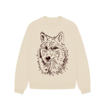 Elegant fox jumper featuring a soft knit design, perfect for stylish and cozy autumn wear.