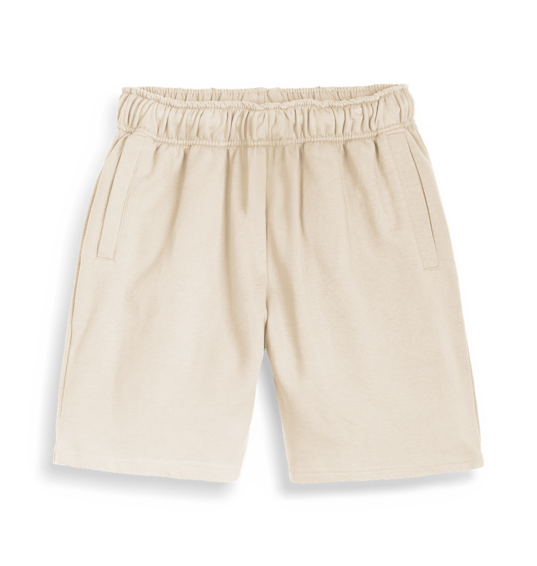 Natural Raw Plain Unisex Waker Short