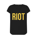 Black Riot V Kneck Tee