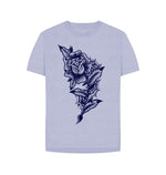 Lavender Blue Rose Remill Relaxed Tee