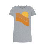 Athletic Grey Sunset Tee Dress