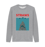 Light Heather Printed Sweater Front