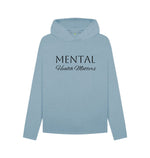 Stone Blue Mental Health Relaxed Fit Hoodie