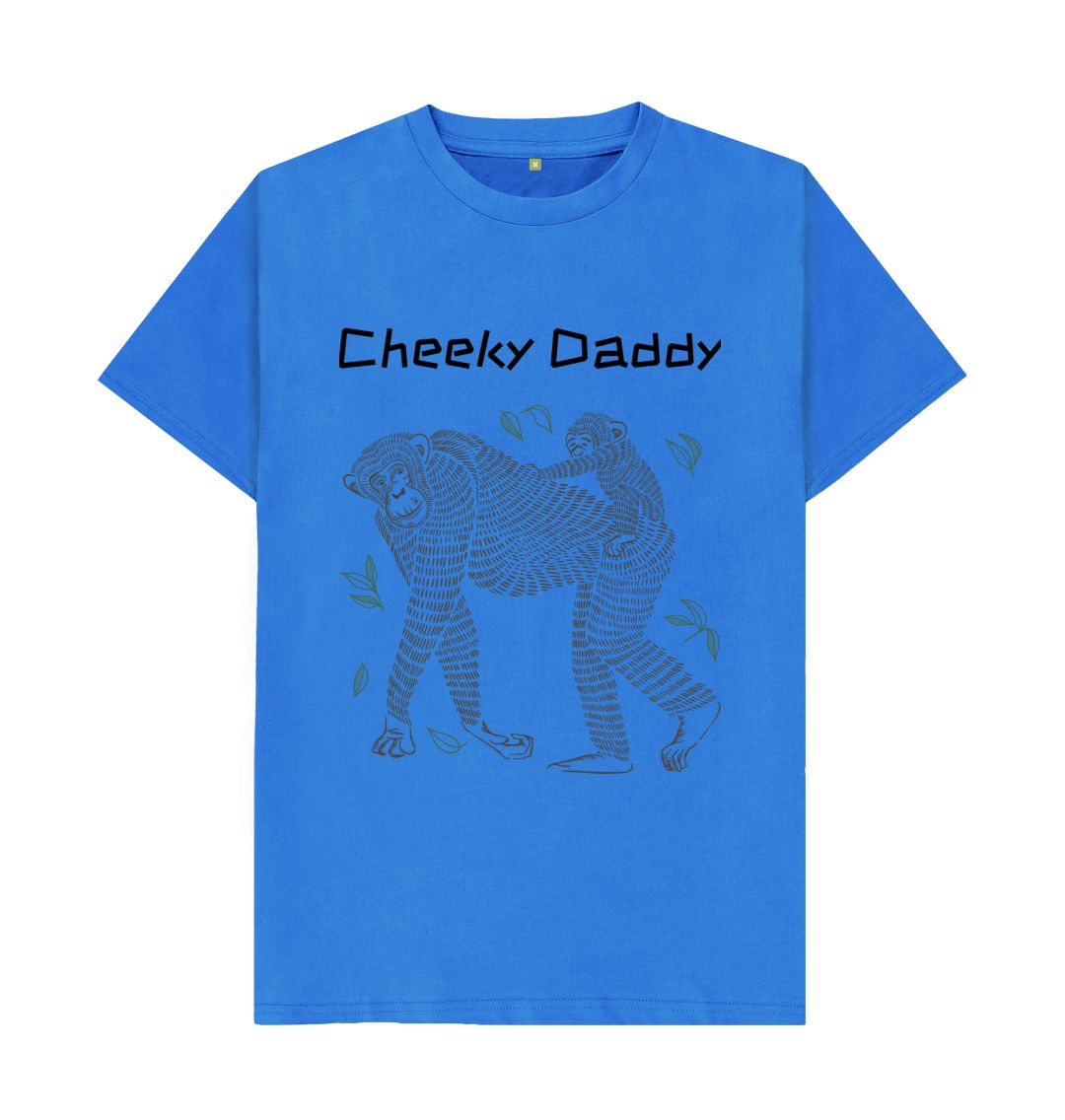 Bright Blue Cheeky Daddy Tee