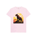 Pink Leopard Sunset Tee