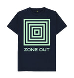 Navy Blue Zone Out Tee