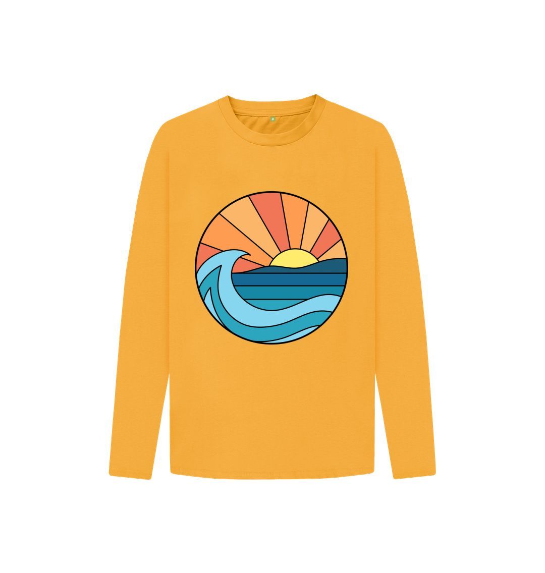 Mustard Seaside Long Sleeve Tee