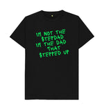 Black Super Stepdad Tee