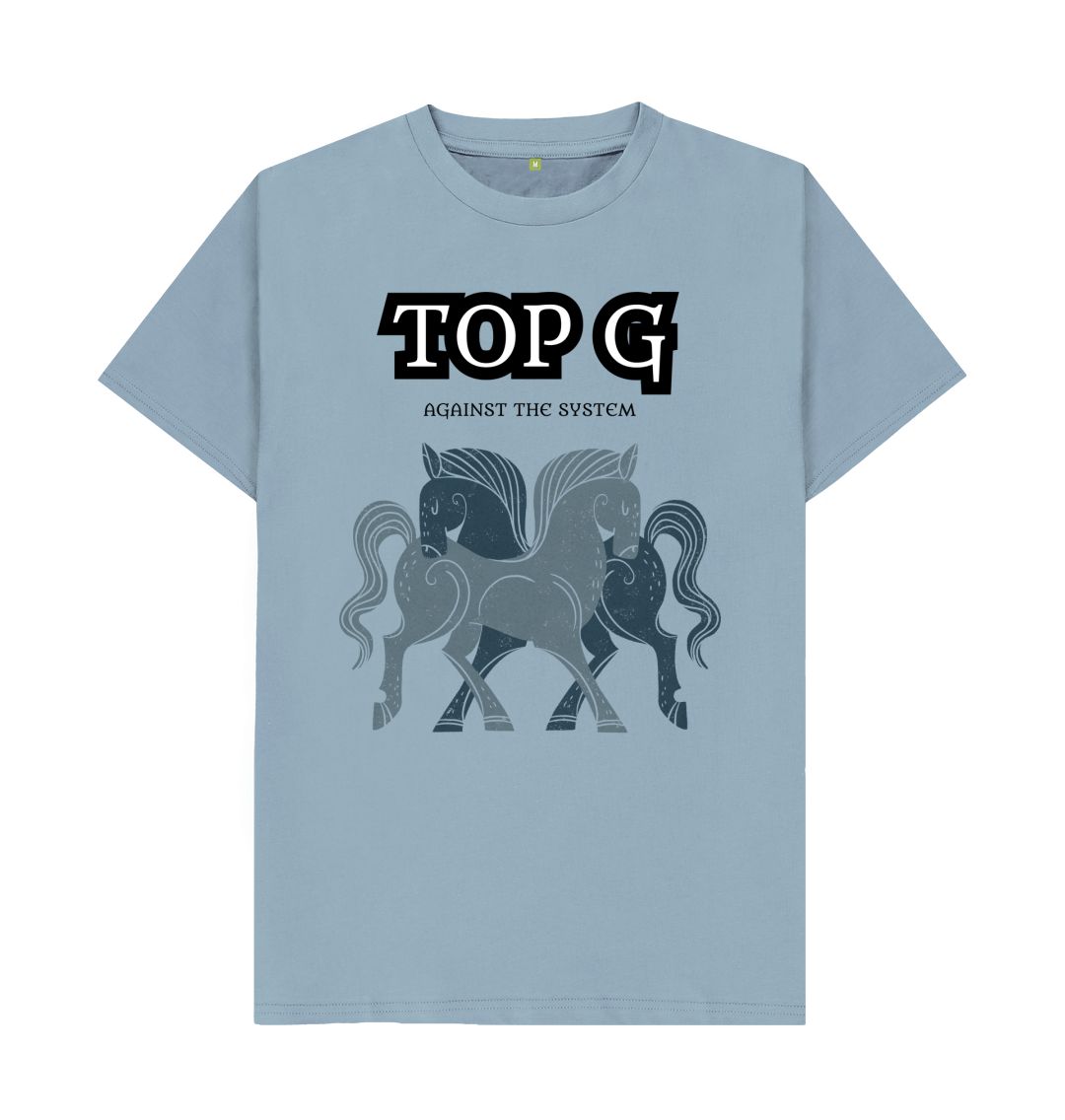 Stone Blue Top G Tee