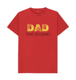 Red DAD THE LEGEND