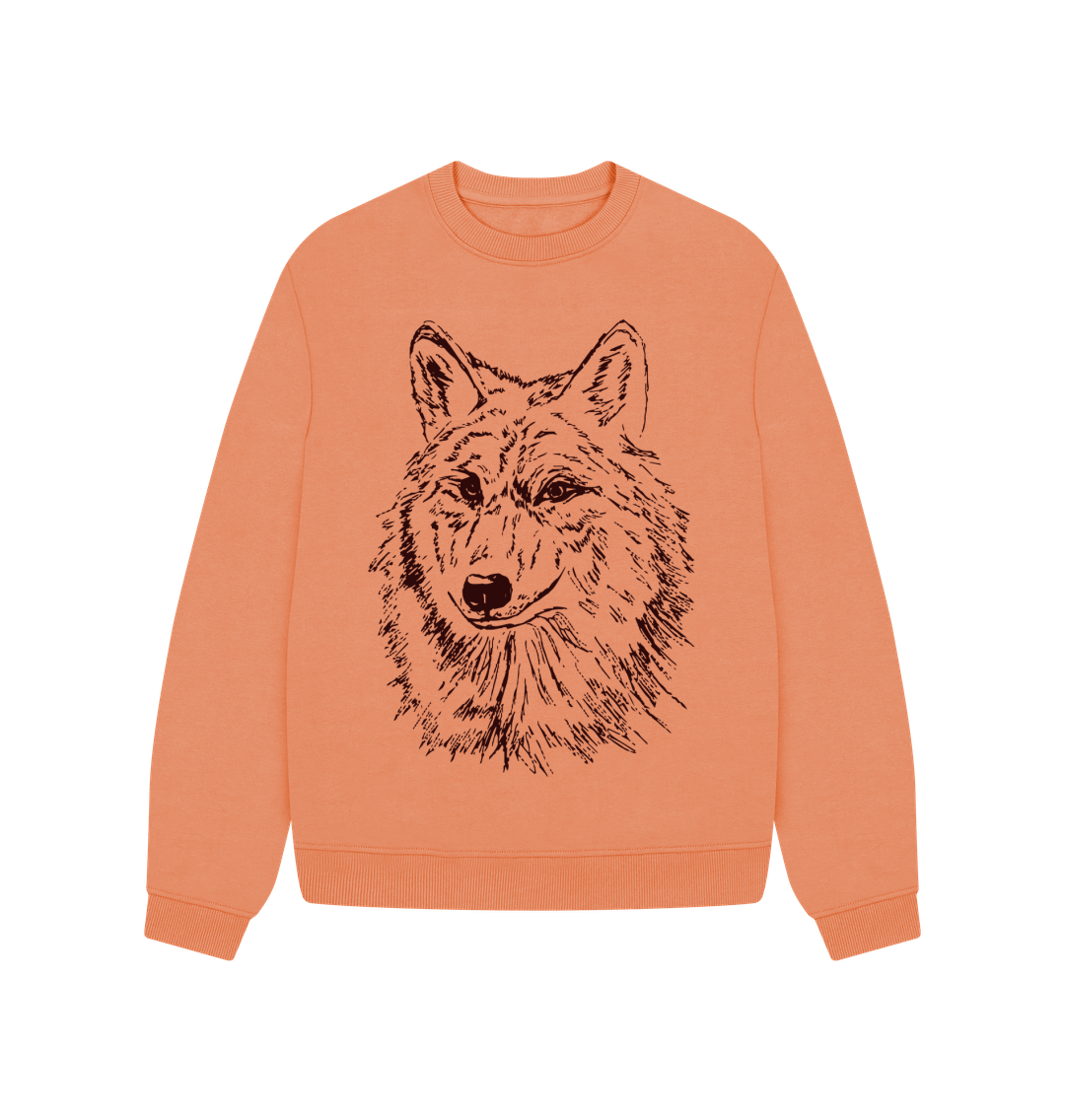 Elegant fox jumper featuring a soft knit design, perfect for stylish and cozy autumn wear.