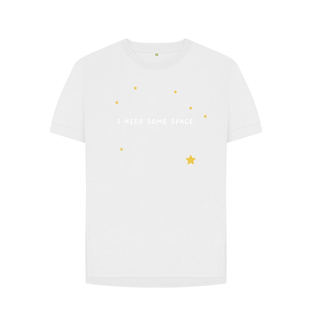 White I Need Some Space & Stars Tee