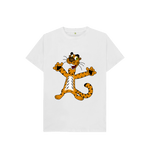 White Happy Tiger Tee