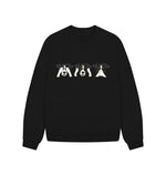 Black Dogs Oversized Jumper