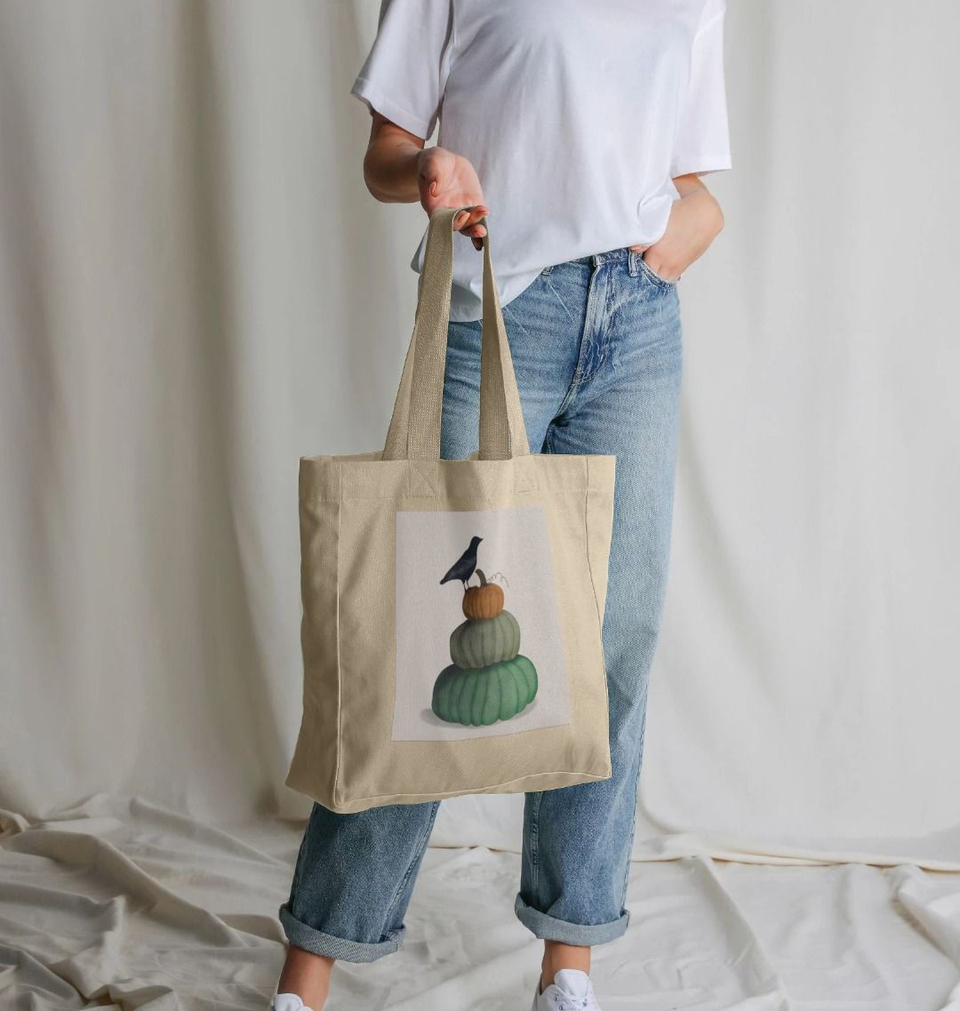 Pumpkin Shopper Tote