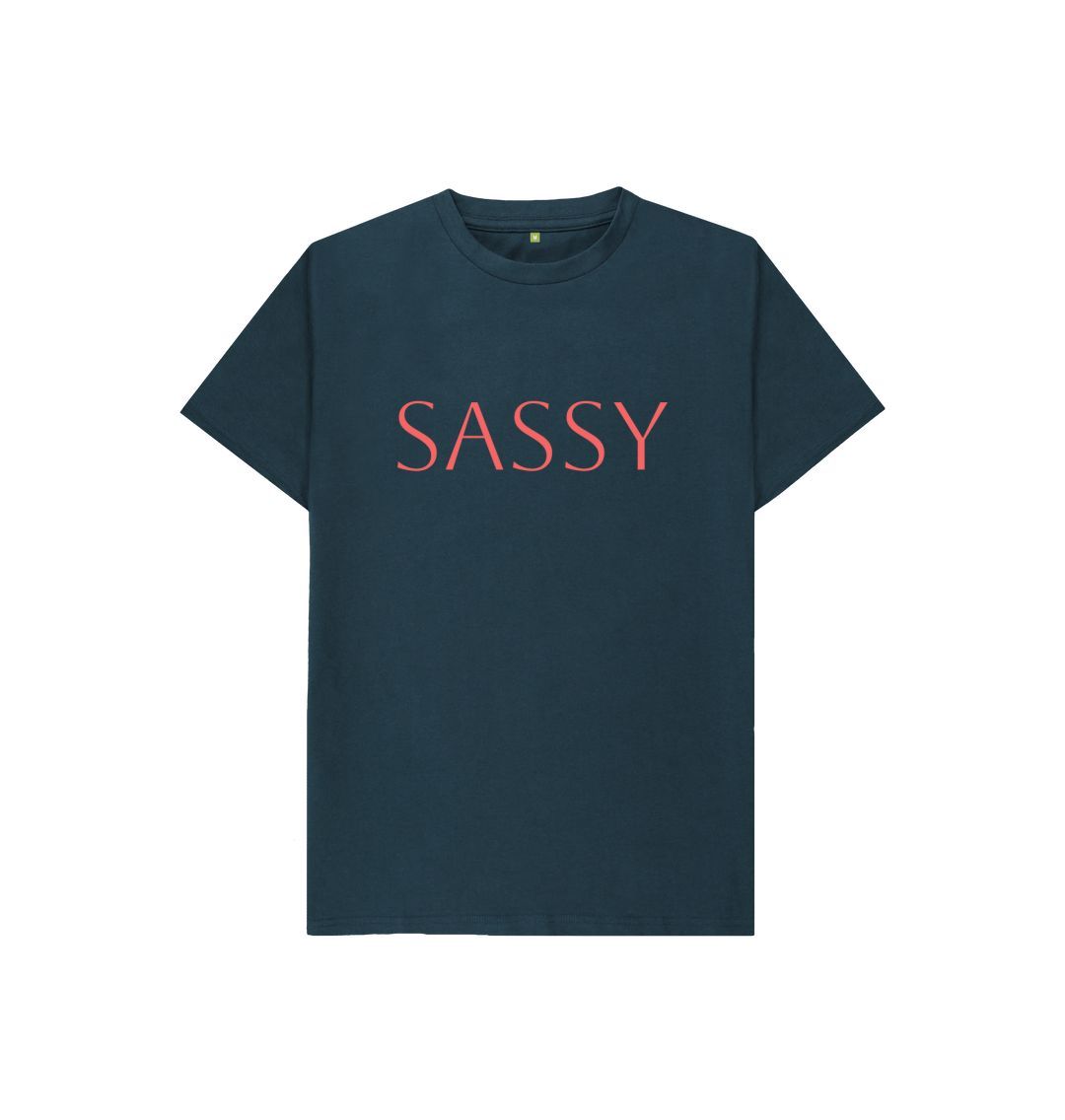 Denim Blue SASSY TEE