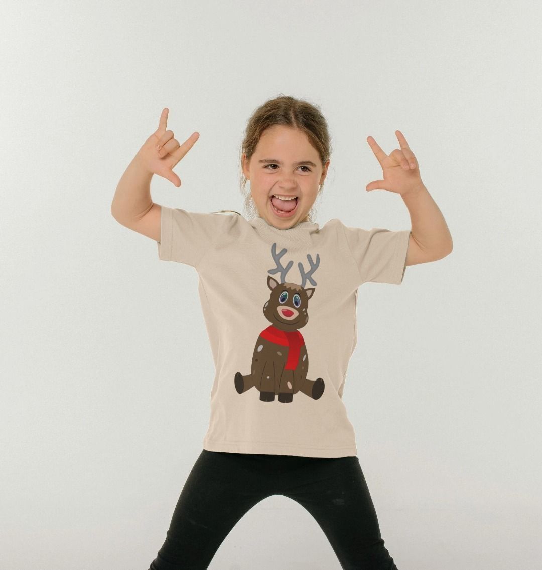 Cute Christmas Reindeer Tee