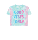 Pastel Tie Dye Printed T-shirt Front