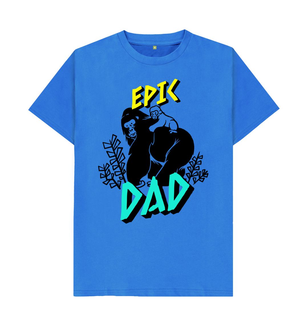 Bright Blue Epic Dad Tee