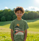 Stylish swagger landscape tee showcasing vibrant outdoor scenery, perfect for nature and fashion enthusiasts