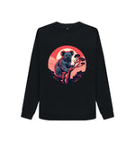 Black Koala Crew Neck Sweatshirt