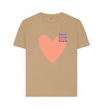 Sand Self Love Club Heart Tee