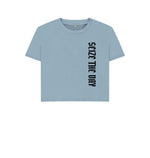 Stone Blue Seize The Day Boxy Tee