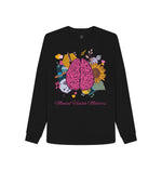 Black Pink Mind Mental Health Matters  Remill Sweatshirt