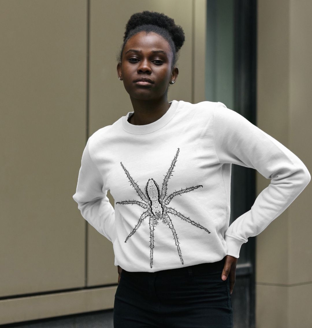 Spider Crew Neck Sweatshirt