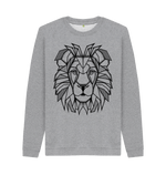 Light Heather Printed Sweater Front