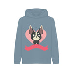 Stone Blue Dog Hoodie